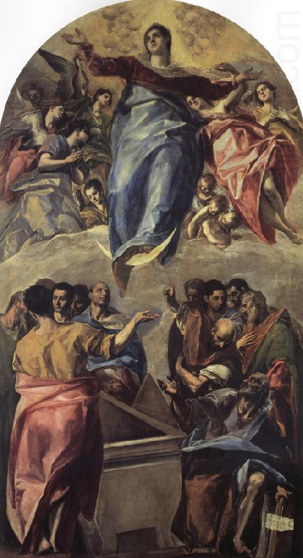 Assumption of the Virgin, El Greco
